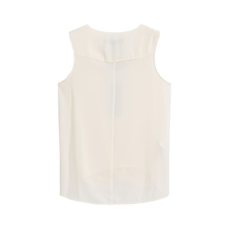 Chiffon sleeveless sexy elegant vest